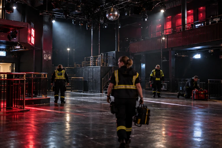 Edinburgh emergency services stage nightclub response exercise at The Three Sisters